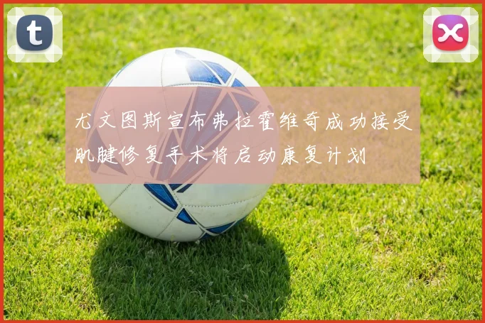 尤文图斯宣布弗拉霍维奇成功接受肌腱修复手术将启动康复计划
