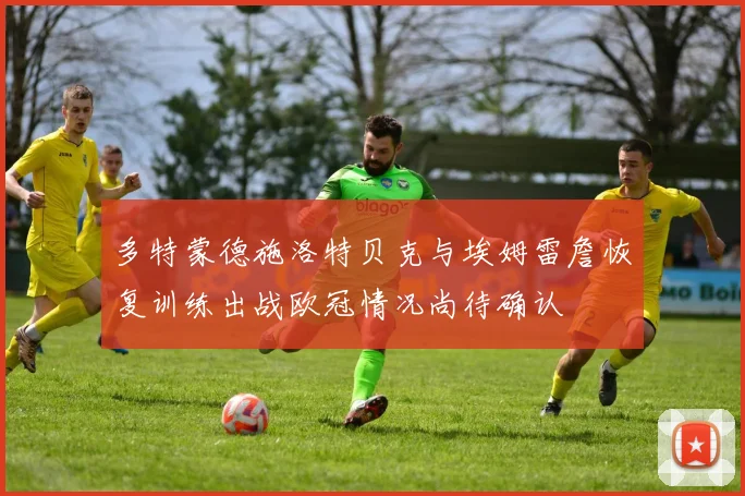 多特蒙德施洛特贝克与埃姆雷詹恢复训练出战欧冠情况尚待确认