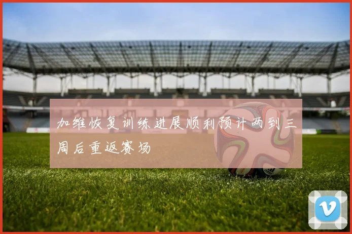 加维恢复训练进展顺利预计两到三周后重返赛场